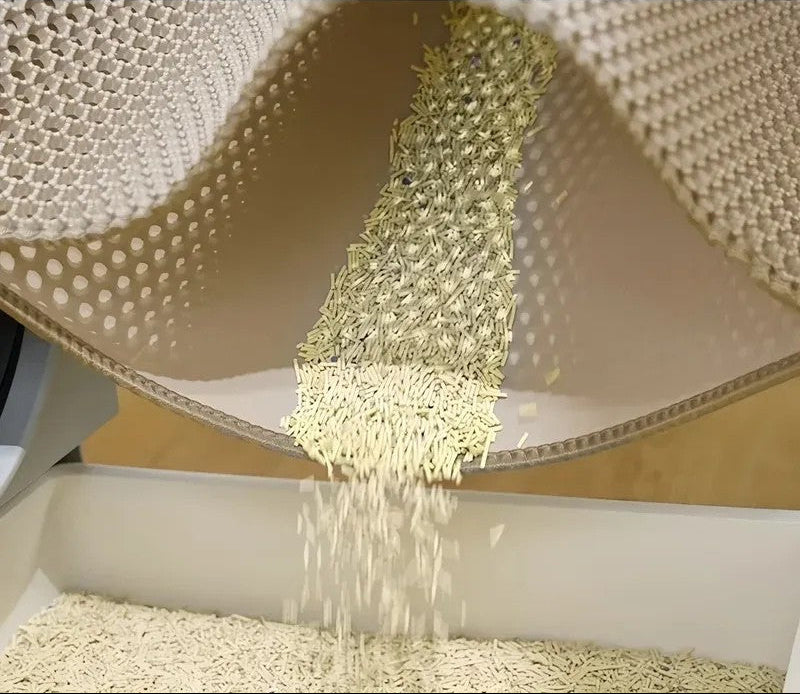 Double-Layer Cat Litter Mat