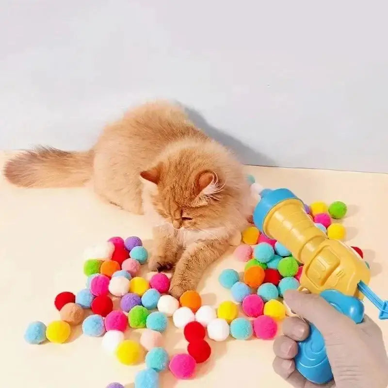 Interactive Cat Shooting Toy