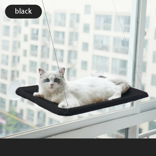 Cat Window Hammock – Sturdy Hanging Bed for Cats & Kittens, 20kg Weight Capacity, Sunny Window Perch, Cozy Elevated Seat for Climbing & Lounging