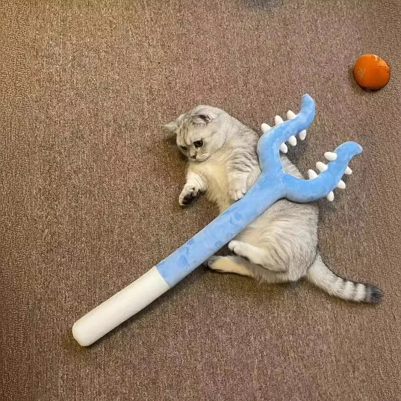 Plush Cat Strike Toy