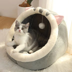 Foldable Deep Sleep Cat Bed