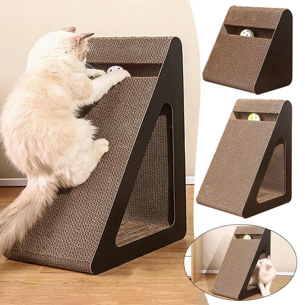 2-in-1 Cat Scratcher Toy