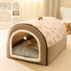 Large Winter Cat House Bed